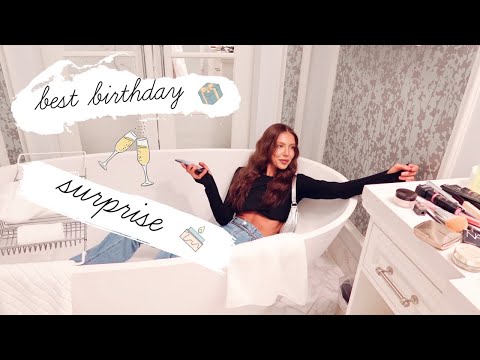 My surprise birthday/ პირველი ვლოგი / gvantsa macharadze